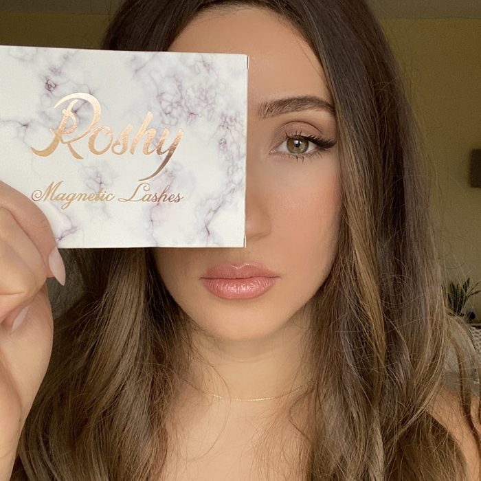 Roshy lashes look 2